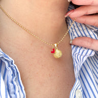 Basketball Style Necklace