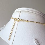 Dragonfly Shiny Pearls Charm Necklace