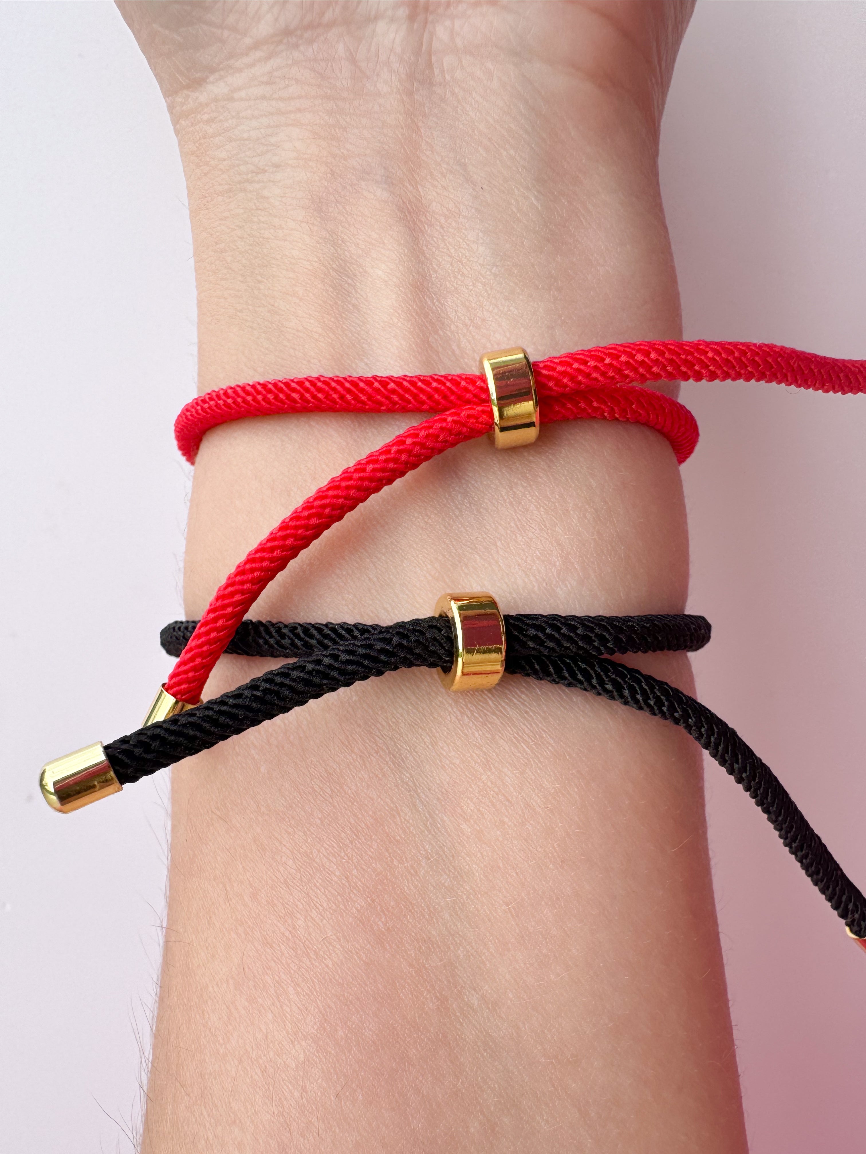 Mama Butterfly 🦋 Black & Red Bracelet