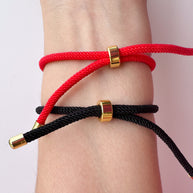 Mama Butterfly 🦋 Black & Red Bracelet