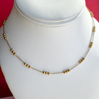 Cadena Plain 3 Balines Acero