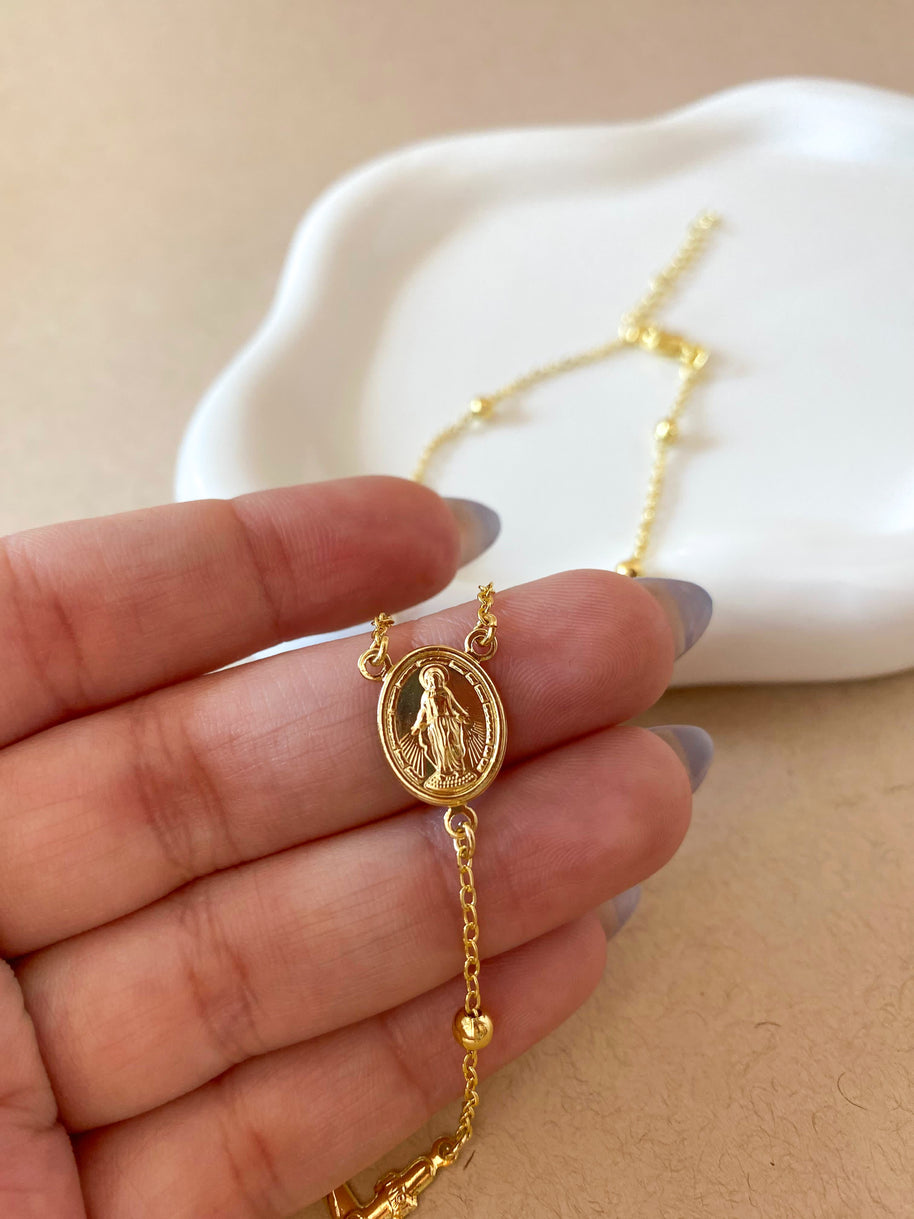 Car Style Rosary Miracle Virgin