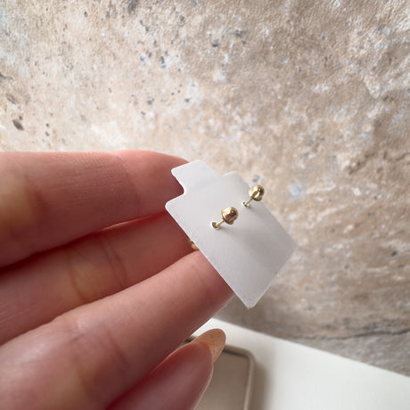 Little Golden Balin 14K Solid Gold Earrings