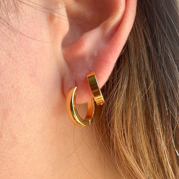 Argollas Acero Medianas y Pequeñas