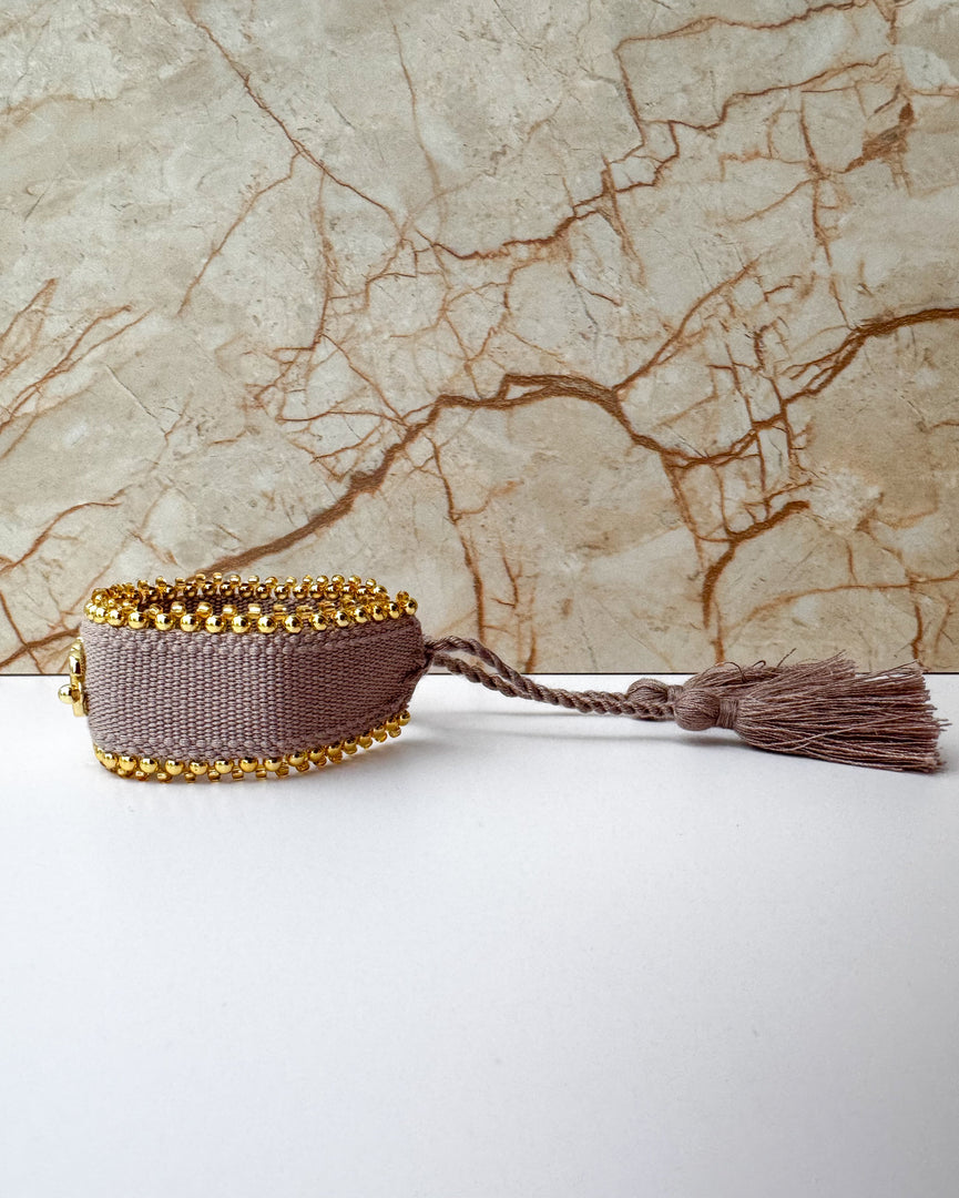 Pulsera Ajustable DIOS Gris