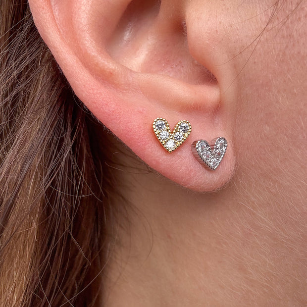 Little Hearts Shape Earrings