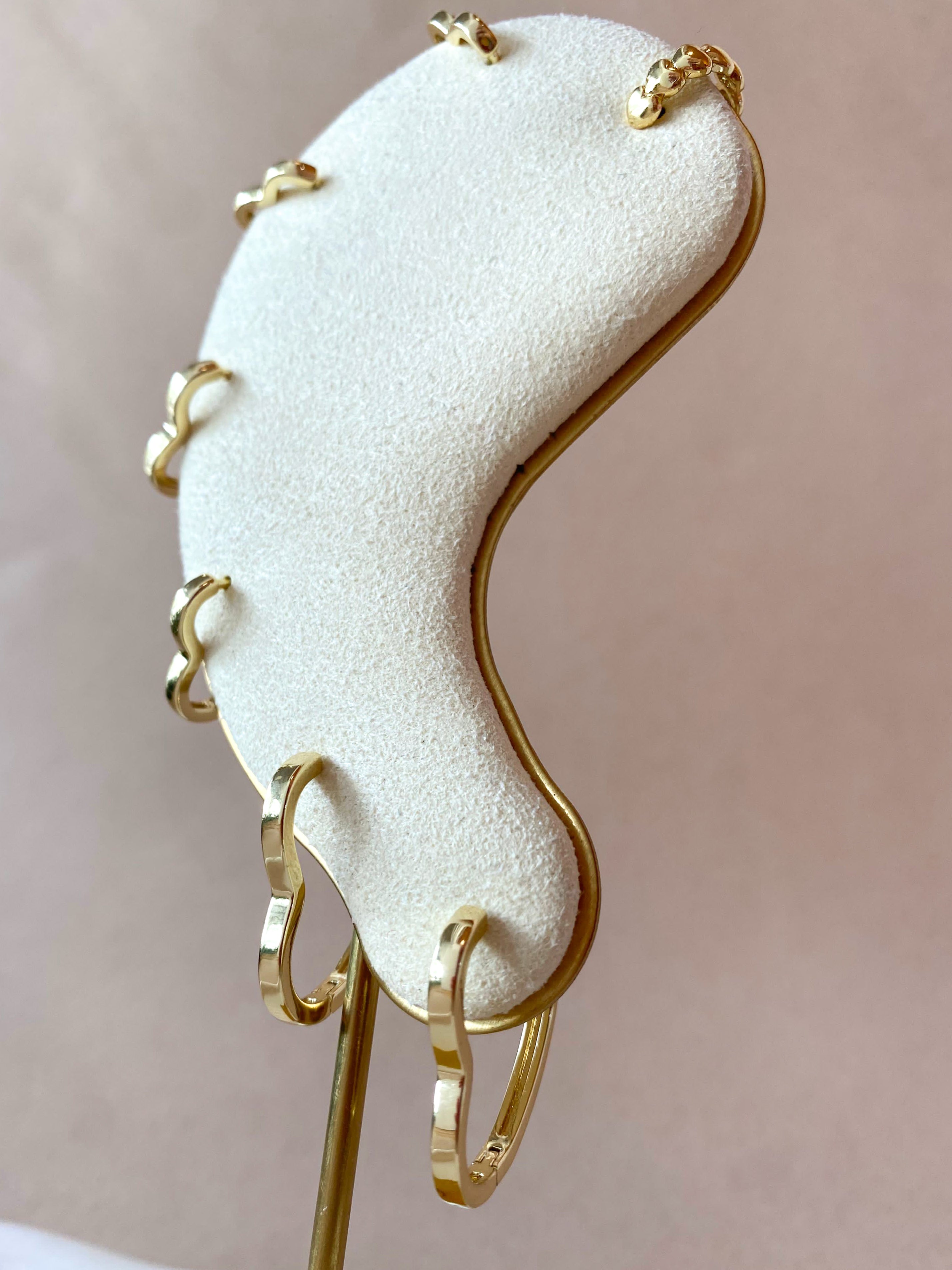 Big, Medium and Little Heart Silhouette Hoops