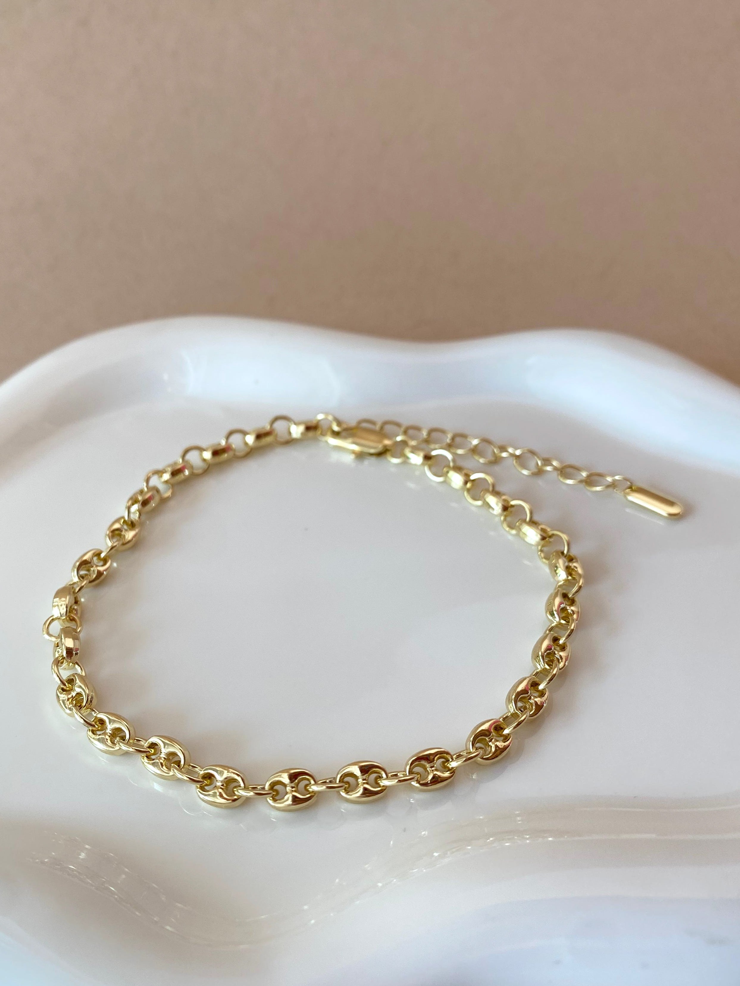 Little Coffee Grain Style Anklet