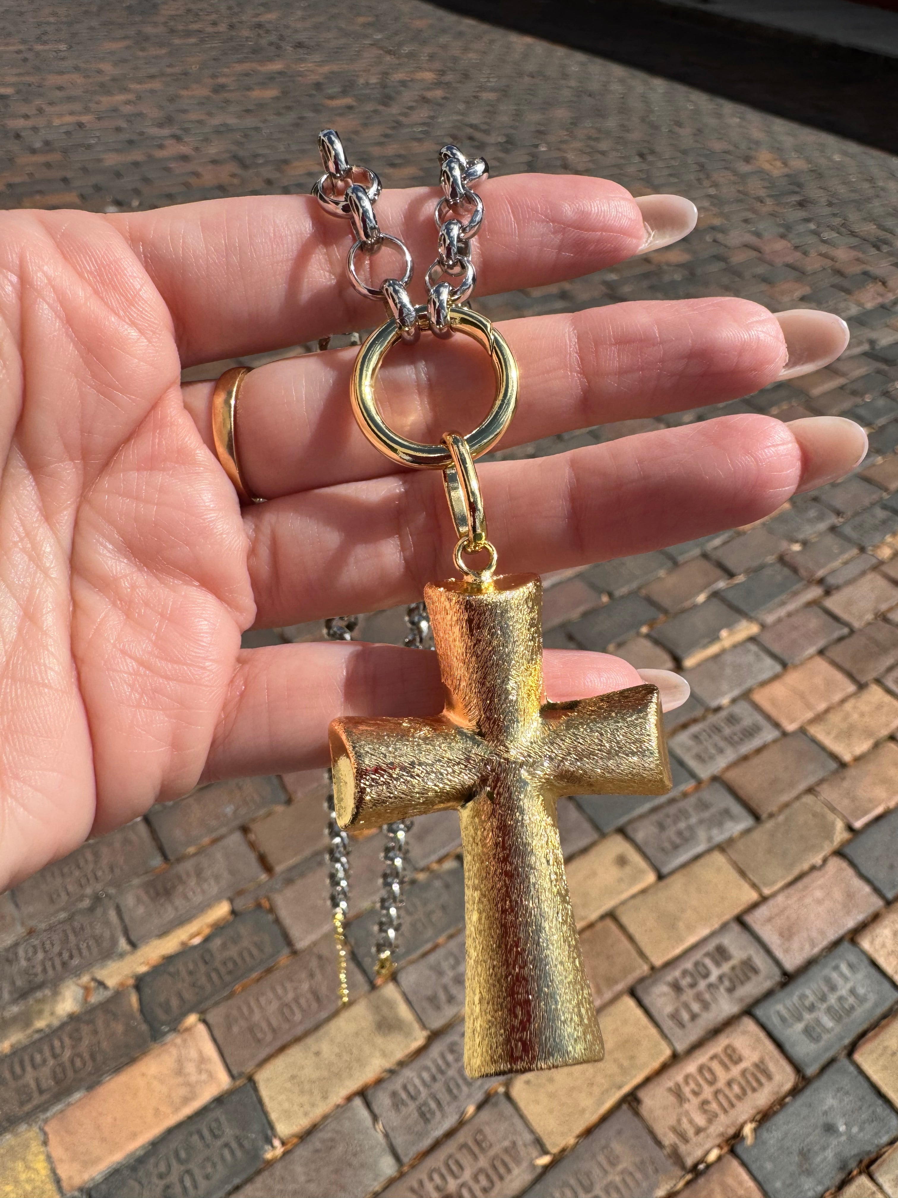 Big 2 Gold Links Necklaces