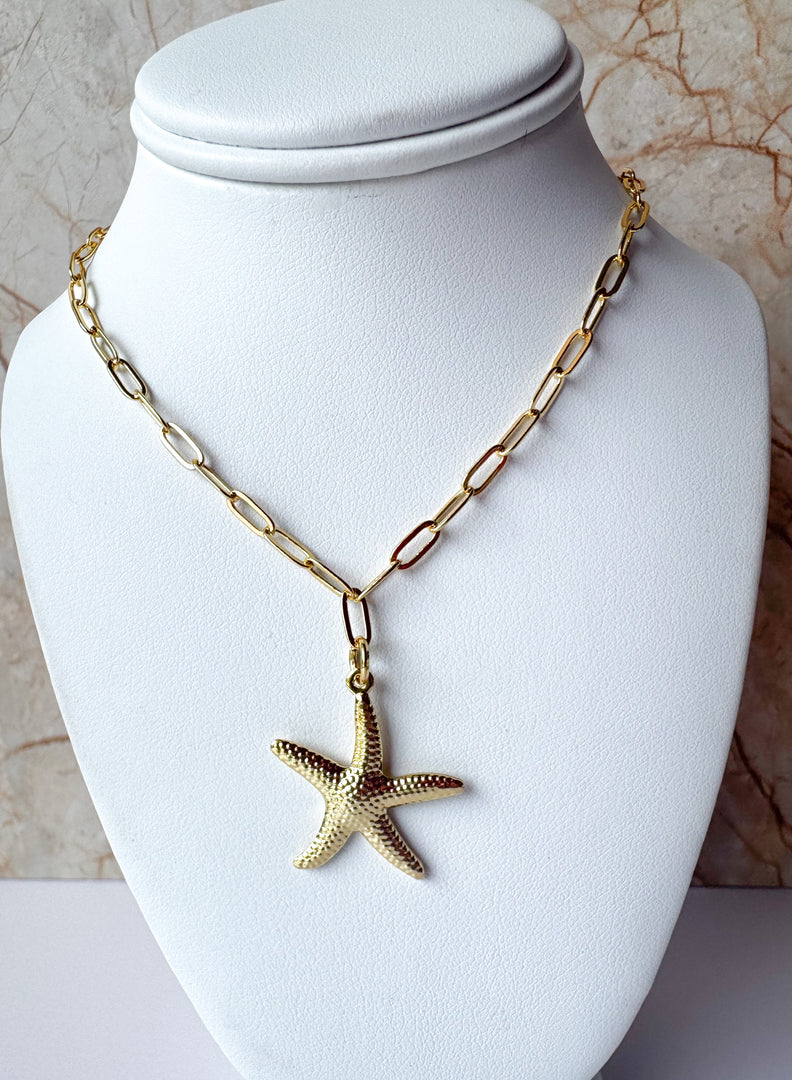 Starfish Style Necklace