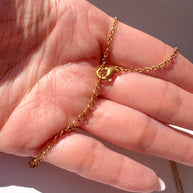 Cadena Acero Virgen de la Milagrosa