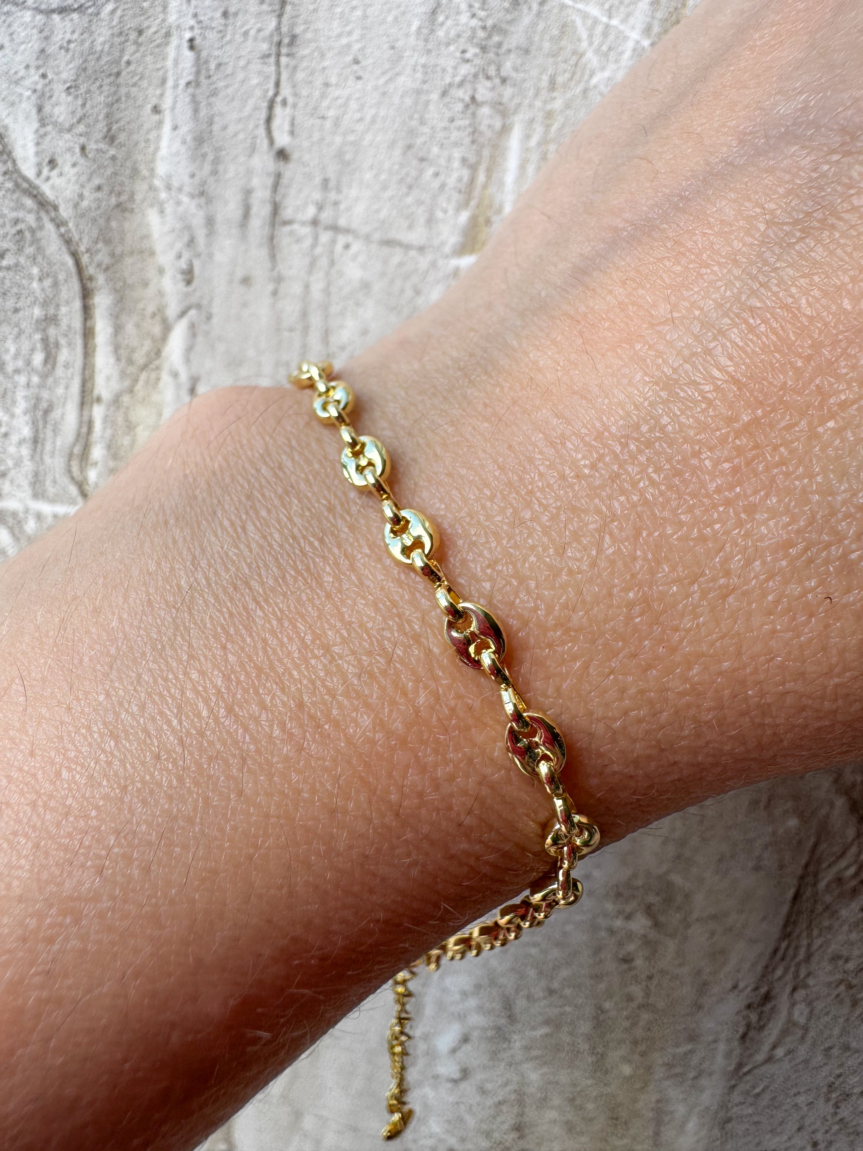 Brazaletes Grano de Cafe