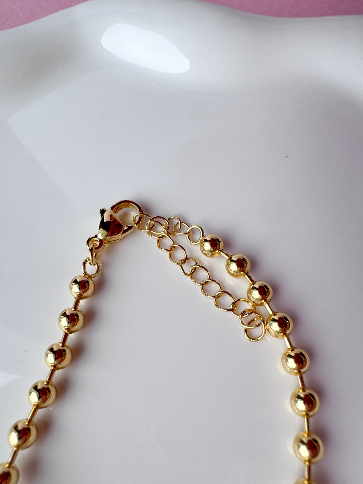 Golden Kids & Heart Bracelet