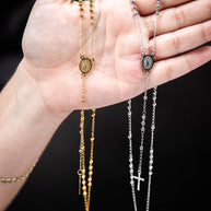 Rosarios Clásicos Acero Virgen de Guadalupe