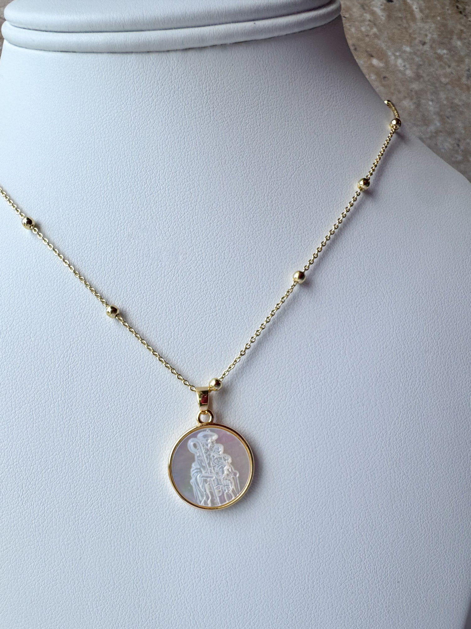 Virgin of the Shepherdess Necklace