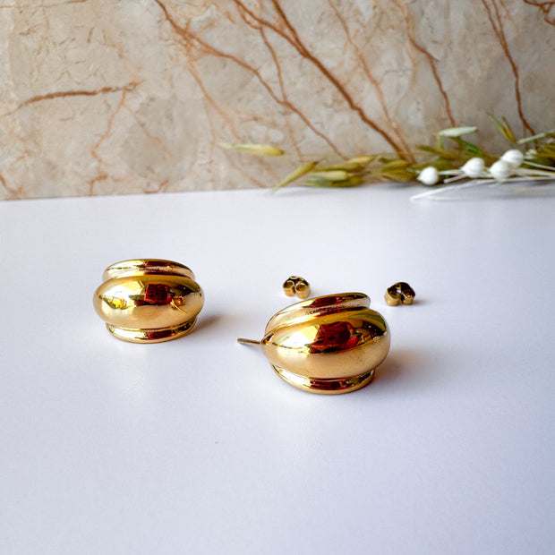 Aretes Acero Aros Caracol