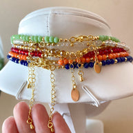 Colorful Crystals Style Necklaces