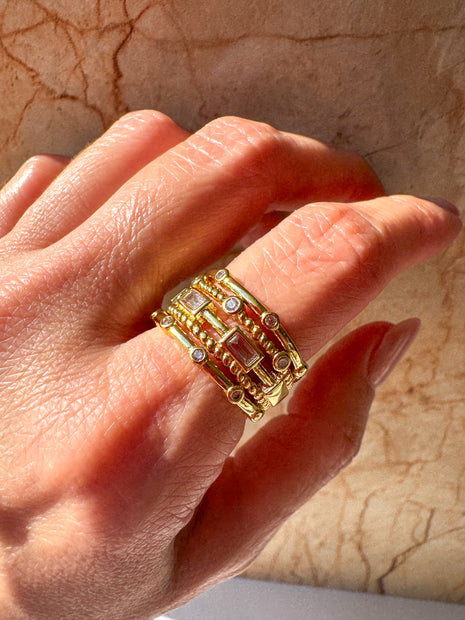 Anillo Zirconia 5 Layers
