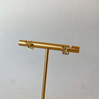 Golden and Shiny Paw 🐾 Earrings