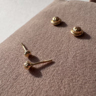 Topitos diamantados 3mm mini 18K