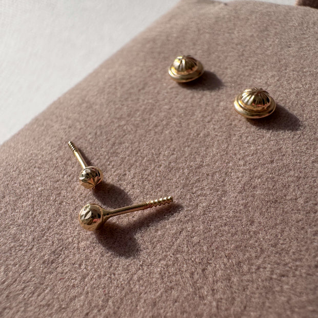 Topitos diamantados mini 18K