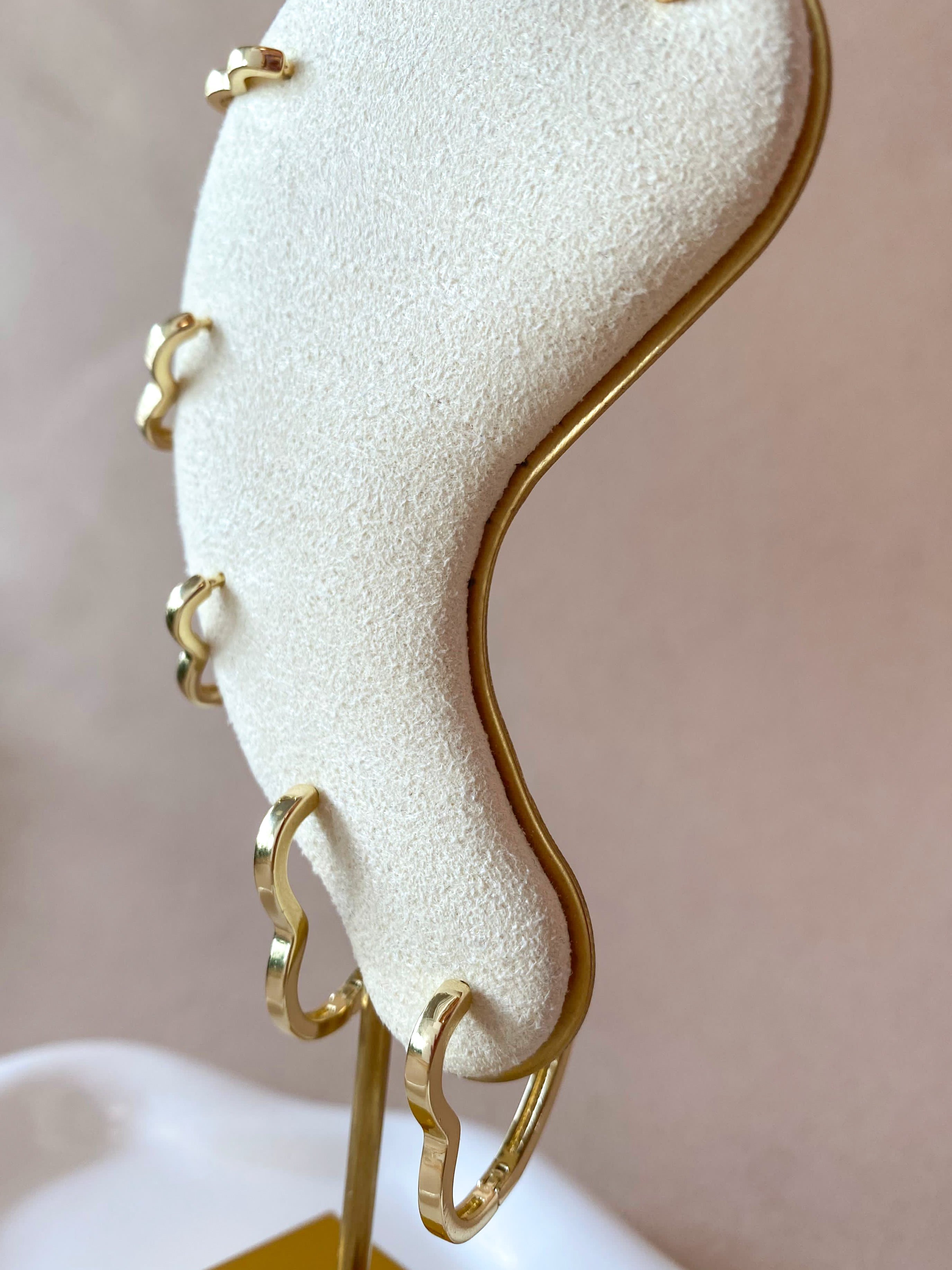 Big, Medium and Little Heart Silhouette Hoops