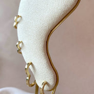 Big, Medium and Little Heart Silhouette Hoops