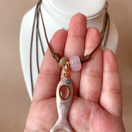 Different Styles of Fish Leather Adjustable Necklaces