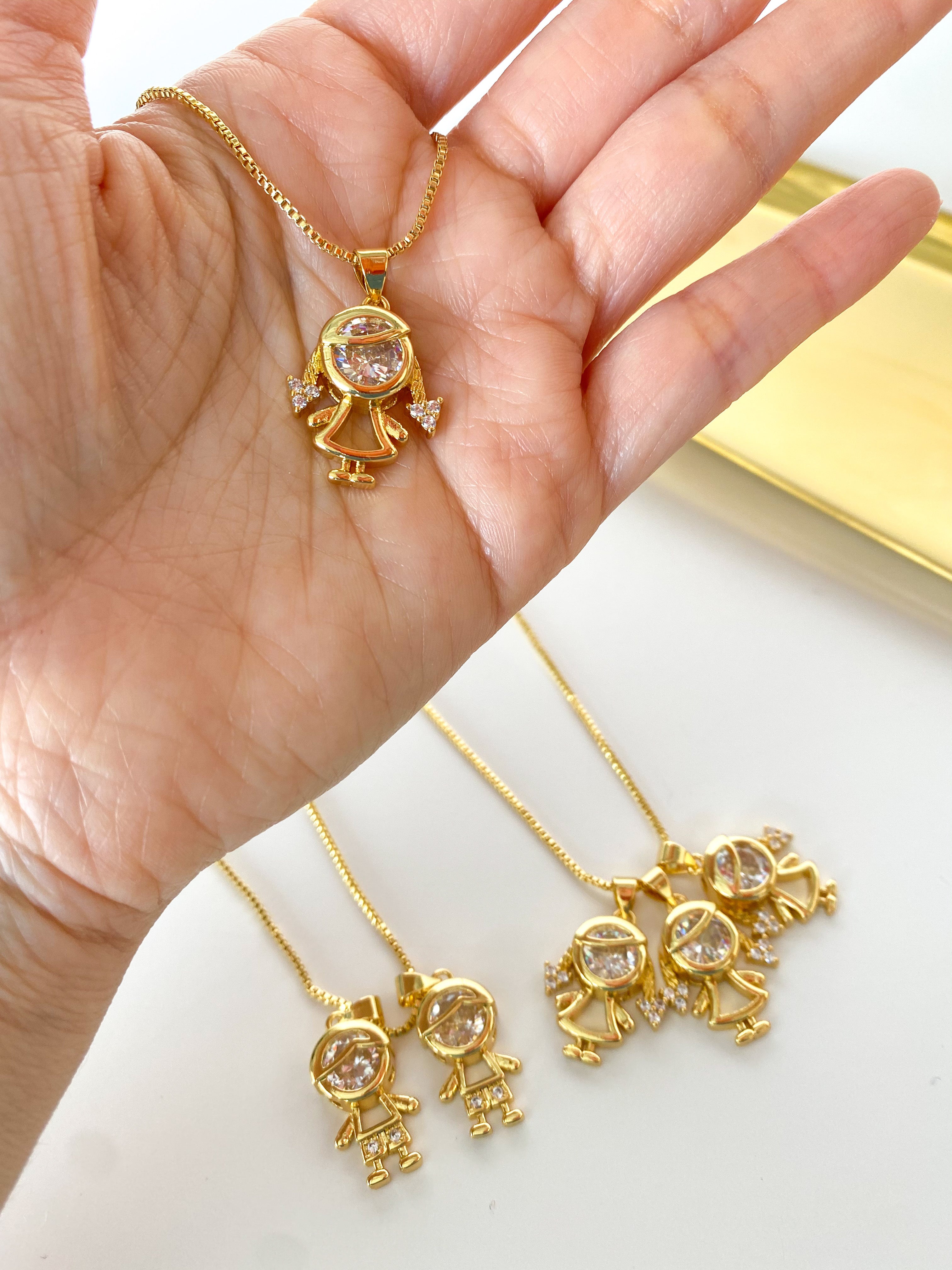 Big Boys or Girls Charms Necklace