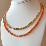 Colorful Crystals Style Necklaces