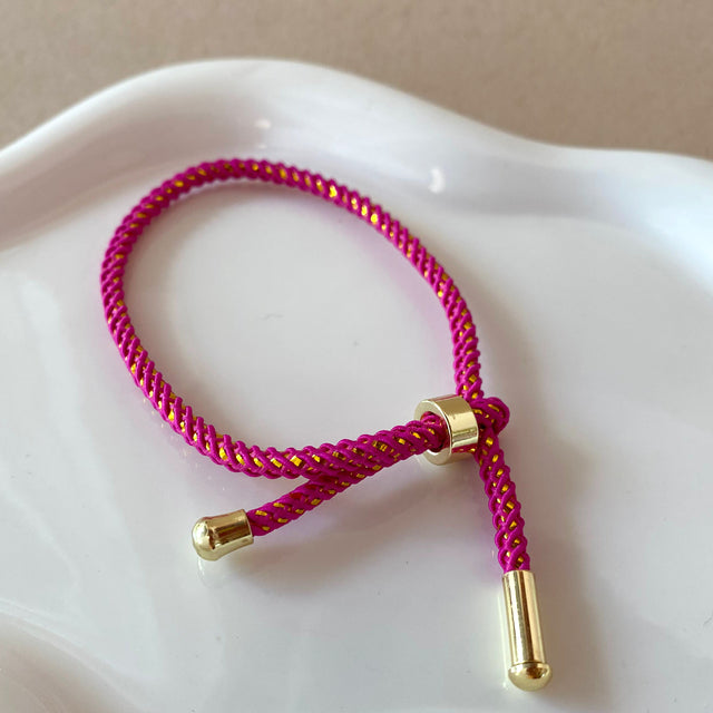 Adjustable Multicolor Plain Bracelets