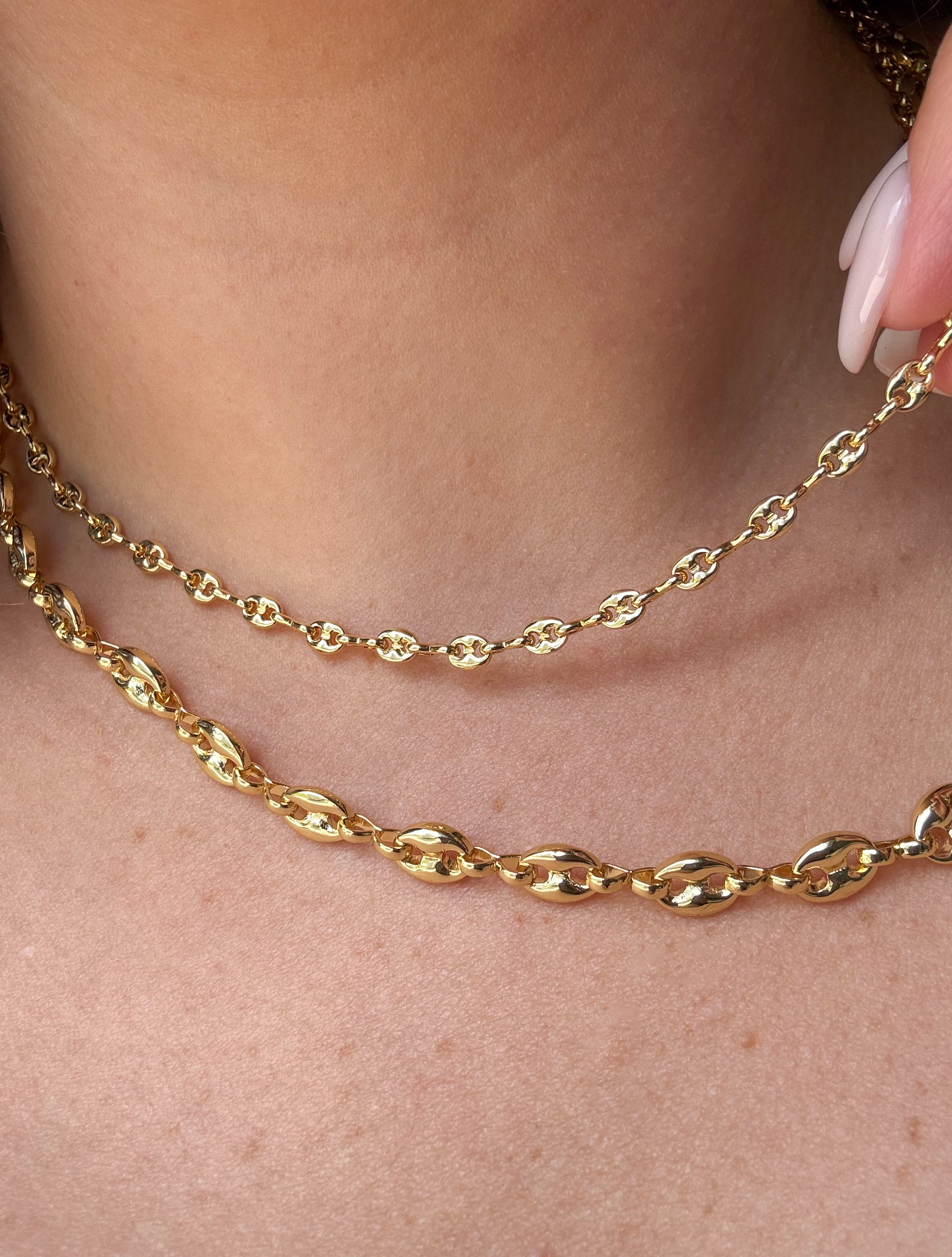 Cadenas Grano de Cafe