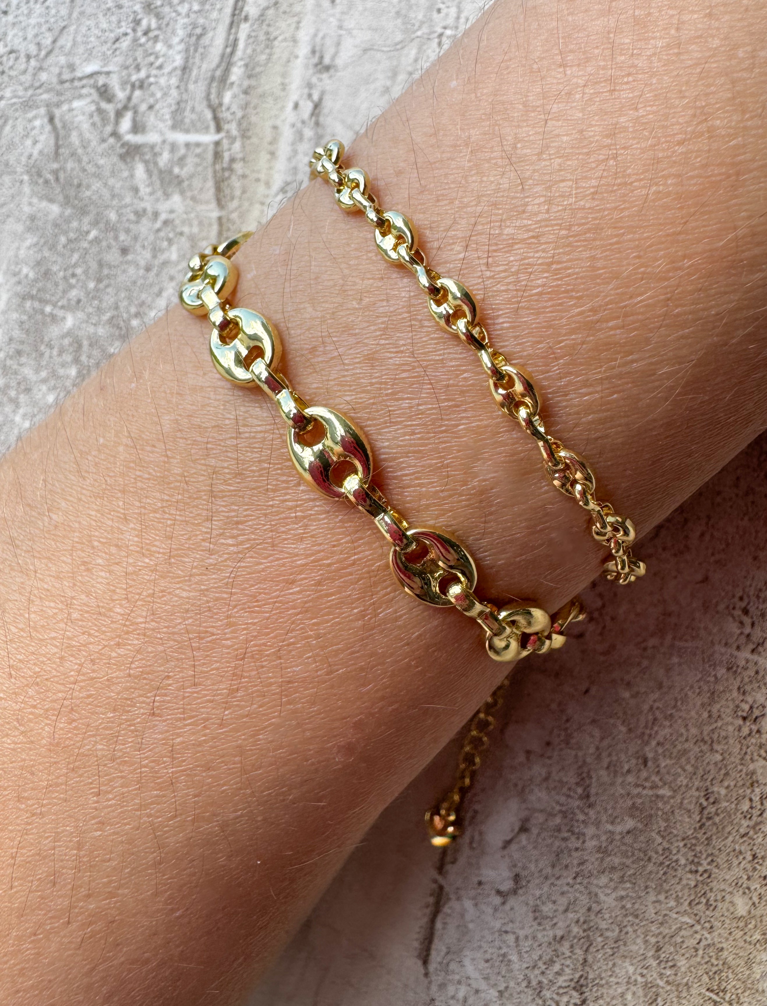 Brazaletes Grano de Cafe