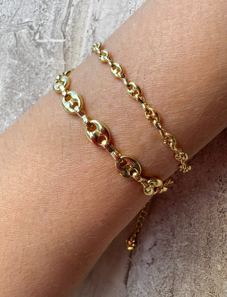 Brazaletes Grano de Cafe