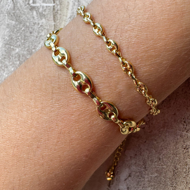 Brazaletes Grano de Cafe