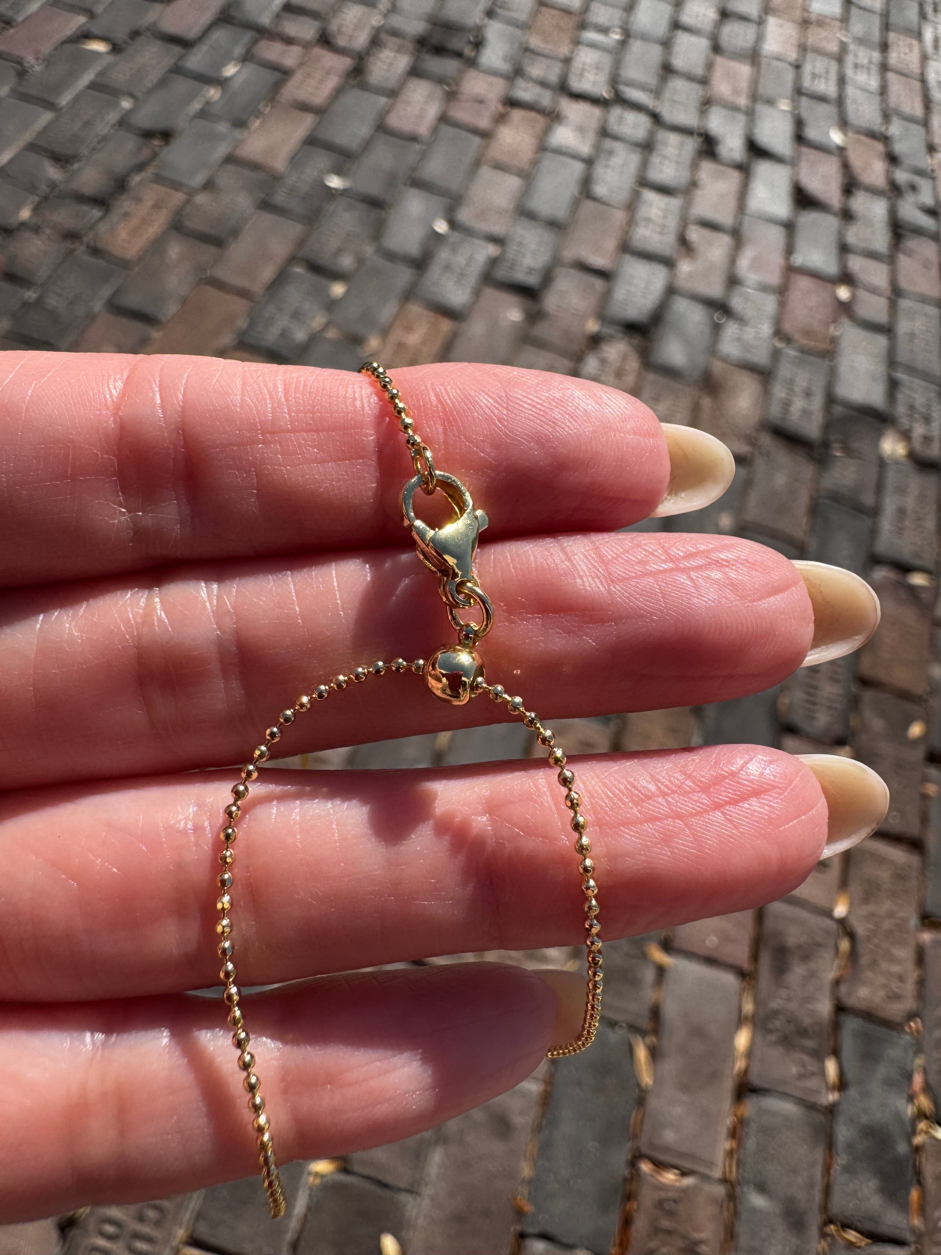 Shiny Heart Adjustable Necklace