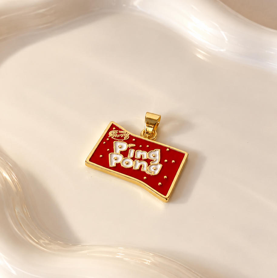 Ping Pong Chocolate Venezuelan Candy Charm