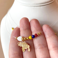4 different Styles of Venezuelan Type of Ghost Necklaces