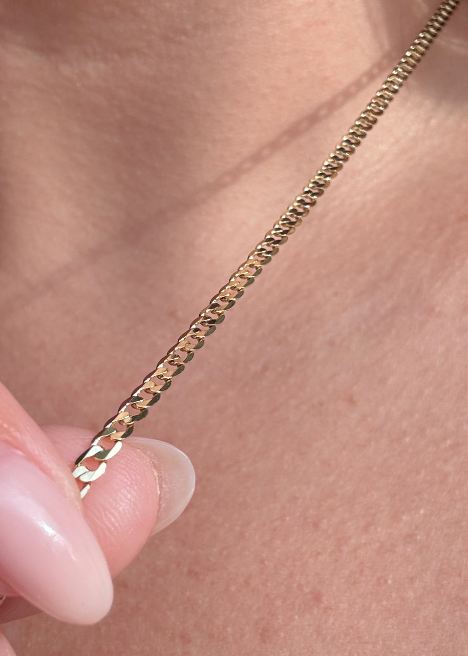 Shell Clear Quartz Charm Necklace