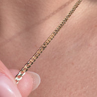 Shell Clear Quartz Charm Necklace