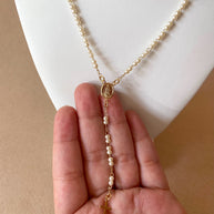 Guadalupe Virgin Pearls Rosary