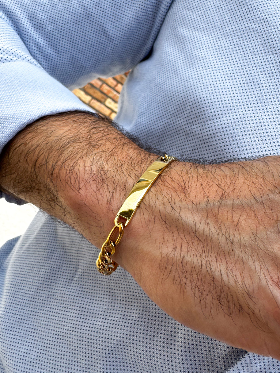 Basic Gold Link Bracelet