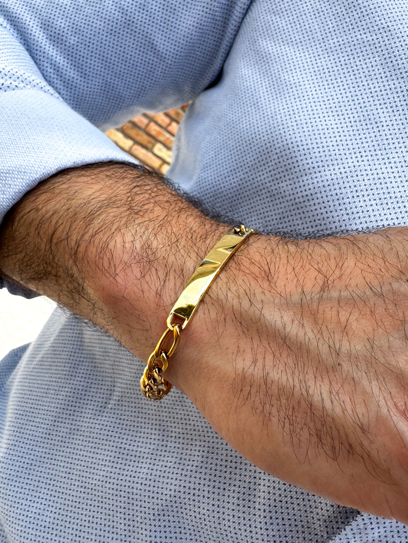 Basic Gold Link Bracelet