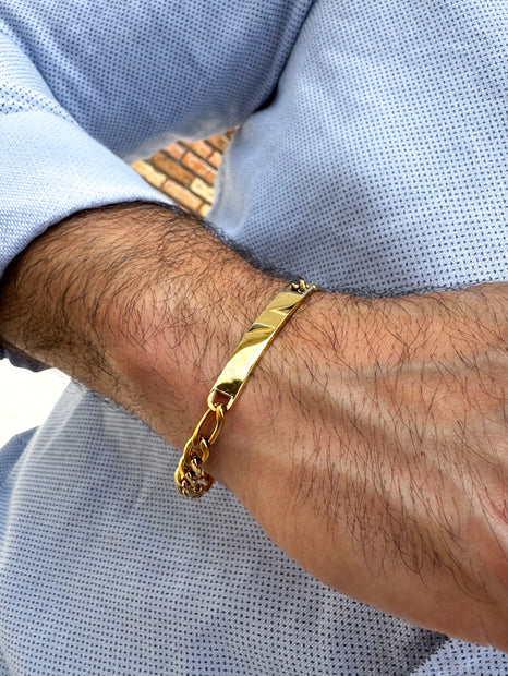 Basic Gold Link Bracelet