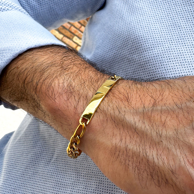 Basic Gold Link Bracelet
