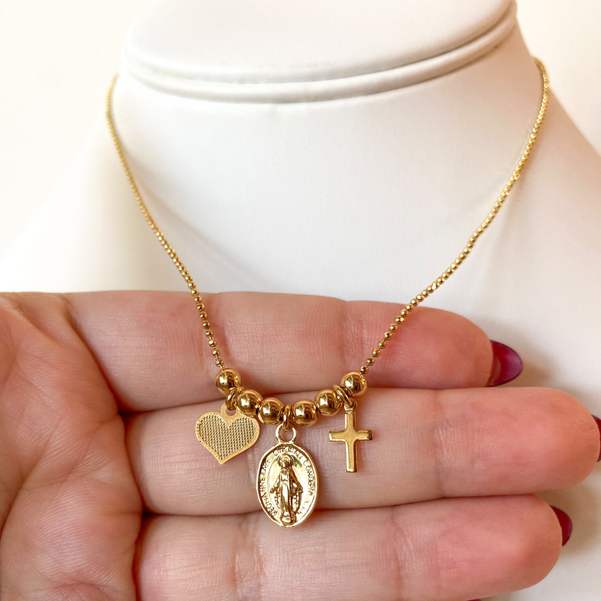 Little Miracle Virgin Style Adjustable Necklace
