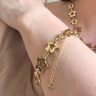 Golden Stars ⭐️ Necklace & Bracelet
