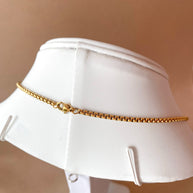 Golden & Silver Cross Large Men Necklace