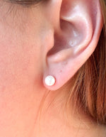 Load image into Gallery viewer, Aretes Classic Pearl

