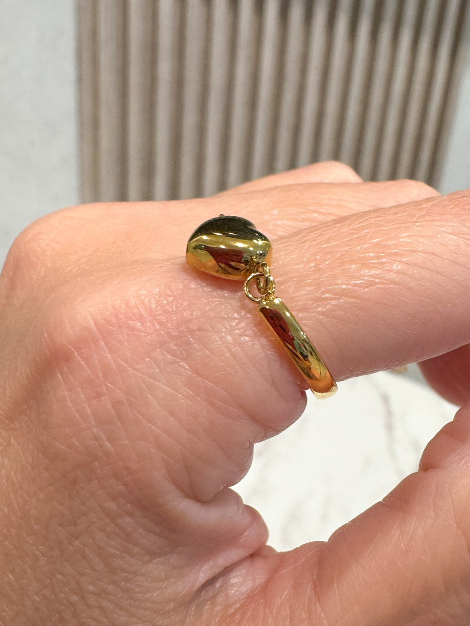 Golden Heart Ring